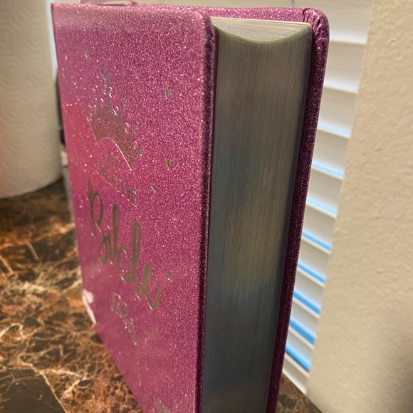 My Creative Bible for Girls, Journaling Bible - ESV - Purple Glitter Hardcover - Picture 7 of 16